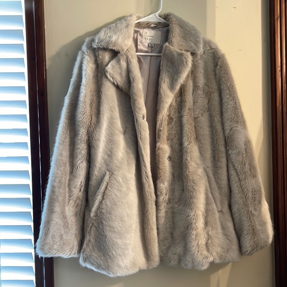 A New Day Faux Fur Jacket